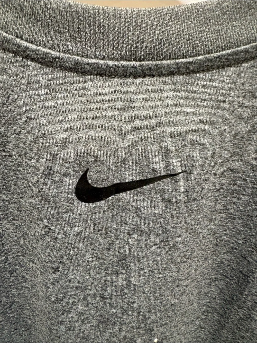 Nike Gray Muscle Tank with "my sweat shirt" Graphic - Picture 5 of 5